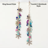 Frozen Winter Themed Dangle Planner Charm