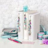 Beautiful frozen colors winter themed dangle planner charm