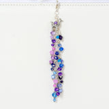 Llama Traveler's Notebook Charm with Crystal Dangle