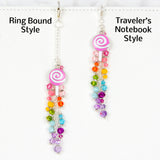 Ring Bound Style & TN Style Planner Charm Comparision Sparkle Princess Co sparkleprincessco.com