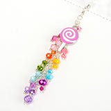 Rainbow Lollipop Planner Charm Dangle