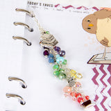 Book Club Planner Charm with Cocoa Daisy Kit