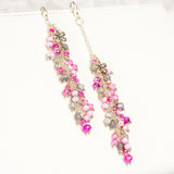 Pink and Grey Crystal Planner Charms