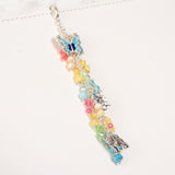 April Meadow Dangle Planner Charm with Butterfly,  Bunny and Dog Charms