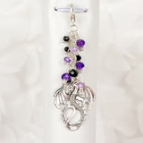 Purple Dragon Traveler's Notebook charm dangle