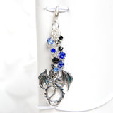 Dragon Charm Blue Dangle