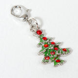 Green Enamel Christmas Tree Stitch Marker