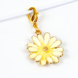 Yellow Daisy charm