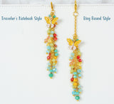 Yellow Enamel Butterfly Charm Comparison