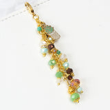 Succulent Planner Charm with Crystal Dangle