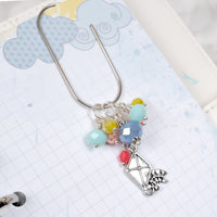 Take Flight Planner Clip or Charm with Hot Air Balloon or Kite