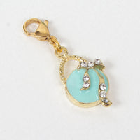 Elegant Blue Handbag Traveler's Notebook Charm or Stitch Marker