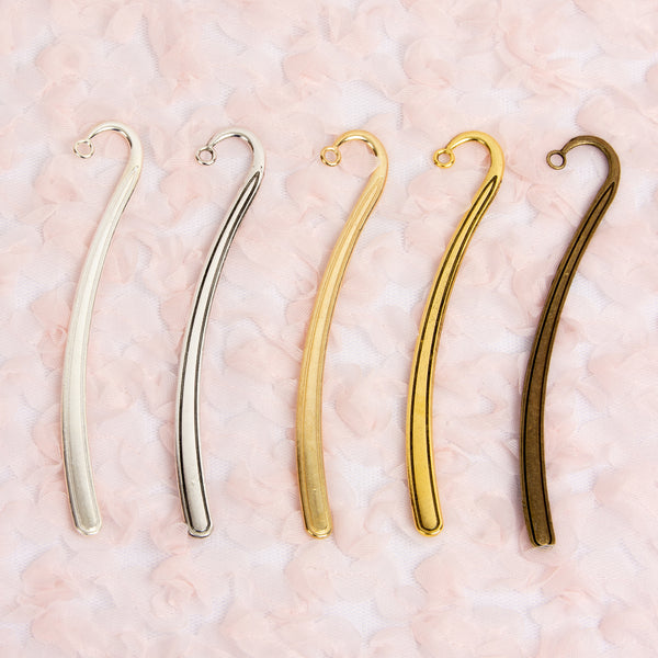 Metal Bookmark Adapter for Planner charms available in 5 colors
