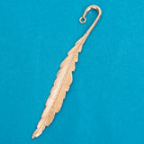 feather bookmark adapter in rose gold