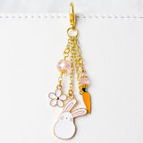 Bunny and Carrot Easter Planner Charm