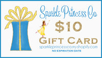 Sparkle Princess Co $10 Gift Certificate