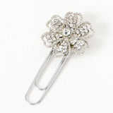 Planner Paperclip with Rhinestone Flower