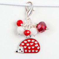 Hedgehog Lobster Clasp Charm