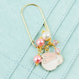 Bunny Dangle Clip- Bookmark