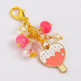 Popsicle Heart Dangle Charm or Stitch Marker