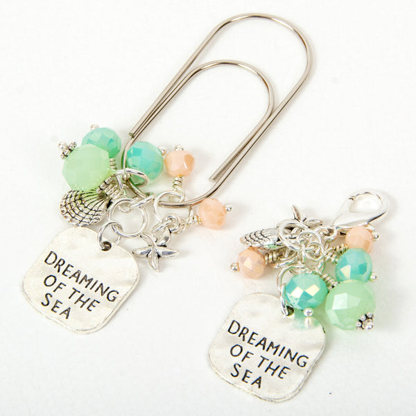 Dreaming of the Sea Dangle Planner Clip or Charm