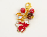 Red Fox Dangle Planner Clip or Charm