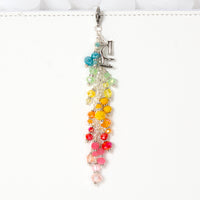 Chemistry Planner Charm with Rainbow Dangle at sparkleprincessco.com