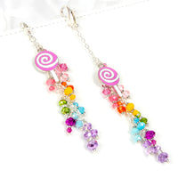 Candy Shop Dangle Charm with Rainbow Crystals