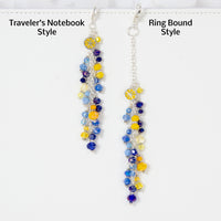 Traveler's Notebook and Ring Bound Style Comparison Lemon Planner Charm
