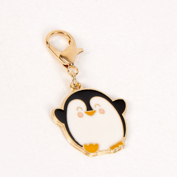 Enamel Penguin Charm or Pin