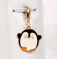 Enamel Penguin Charm or Pin
