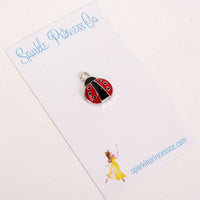 Enamel Ladybug Charm or Pin