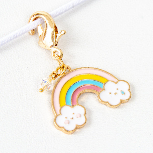 Cute Rainbow Charm - stitch marker