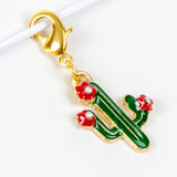 Enamel Cactus Charm